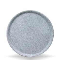 31 cm - Saturnia Granito Piatto Pizza In Porcellana - Set 6 Pz