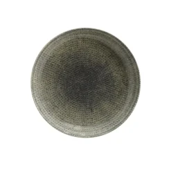 22 cm - Saturnia Nail Piatto Fondo In Porcellana - Set 12 Pz