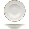 26.5 cm - Saturnia Stains Piatto Pasta In Porcellana - Set 6 Pz