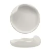 12 cm - Selecta Organico Piatto Presentazione In Porcellana Set 6 Pz