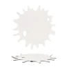 26 cm - Selecta Splash Piatto Piano In Porcellana Set 3 Pz