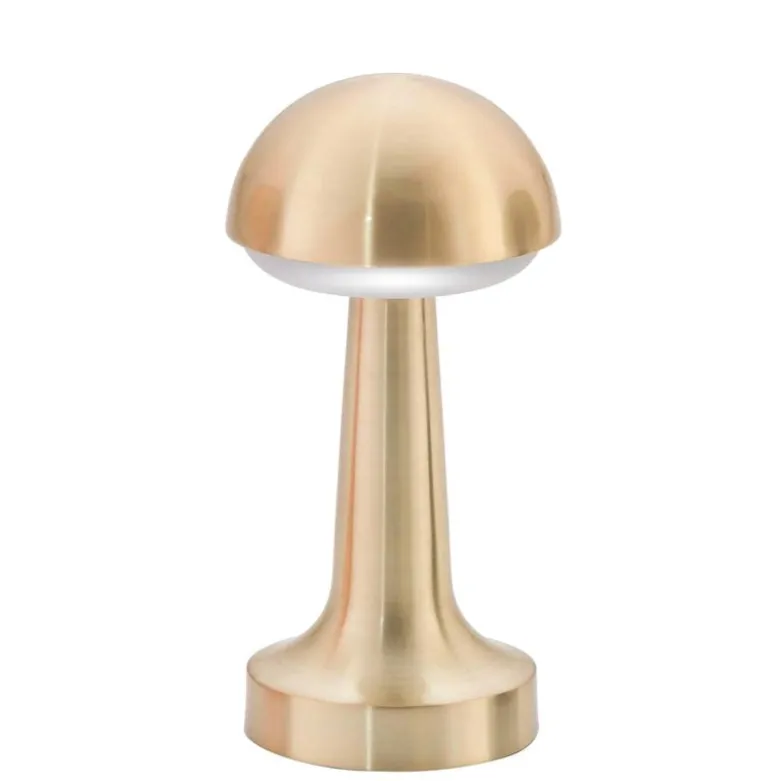 23.5 cm - Sfera Lampada Da Tavolo Dimmerabile In Alluminio
