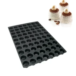 6.9 cm - Silikomart SQ009 Stampo Muffin In Silicone