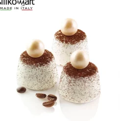 6.9 cm - Silikomart SQ009 Stampo Muffin In Silicone