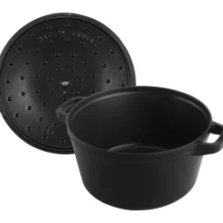 24 cm - Staub Set Pentole Impilabili In Ghisa Smaltata - Set 2 Pz