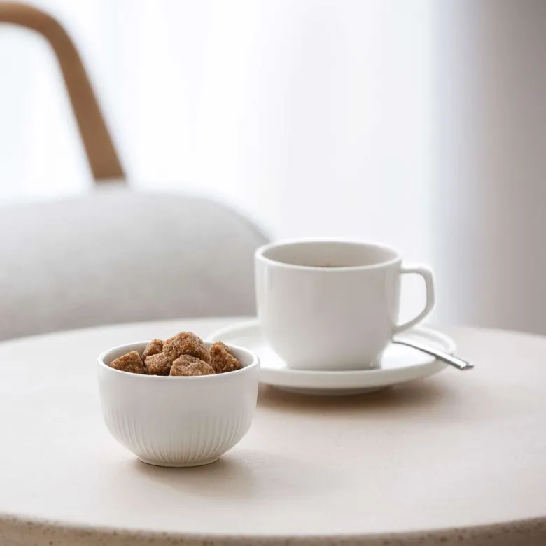 14.2 cm - Villeroy & Boch Afina Piattino Tazzina Tè In Porcellana - Set 6 Pz