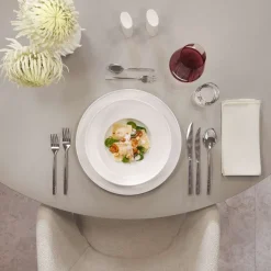 25 cm - Villeroy & Boch Afina Piatto Fondo In Porcellana - Set 6 Pz