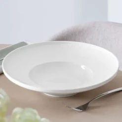 29.2 cm - Villeroy & Boch Afina Piatto Fondo In Porcellana - Set 4 Pz
