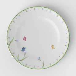 27.4 cm - Villeroy & Boch Colorful Spring Piatto Piano In Porcellana Premium - Set 6 Pz