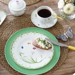 21.5 cm - Villeroy & Boch Colorful Spring Piatto Dessert In Porcellana Premium - Set 6 Pz