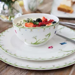 31.9 cm - Villeroy & Boch Colorful Spring Piatto Presentazione Segnaposto In Porcellana Premium