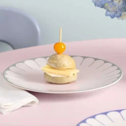 26.6 cm - Villeroy & Boch Fleur Piatto Piano In Porcellana Premium Set 6 Pz