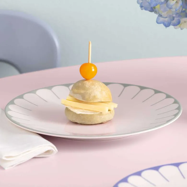 26.6 cm - Villeroy & Boch Fleur Piatto Piano In Porcellana Premium Set 6 Pz
