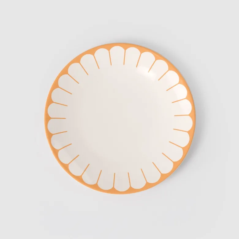 26.6 cm - Villeroy & Boch Fleur Piatto Piano In Porcellana Premium Set 6 Pz