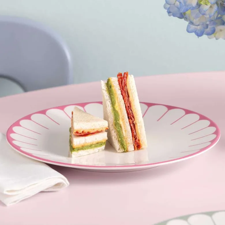 26.6 cm - Villeroy & Boch Fleur Piatto Piano In Porcellana Premium Set 6 Pz