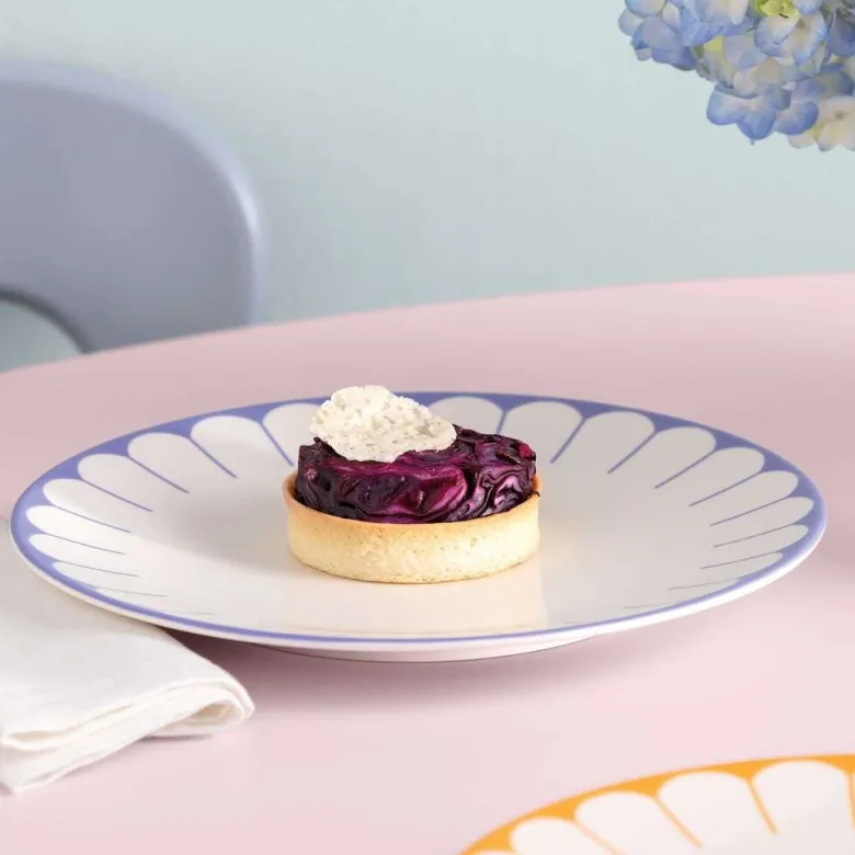 26.6 cm - Villeroy & Boch Fleur Piatto Piano In Porcellana Premium Set 6 Pz