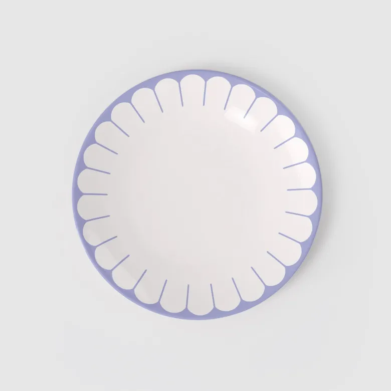 26.6 cm - Villeroy & Boch Fleur Piatto Piano In Porcellana Premium Set 6 Pz
