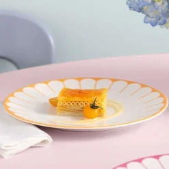 26.6 cm - Villeroy & Boch Fleur Piatto Piano In Porcellana Premium Set 6 Pz
