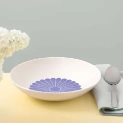 24 cm - Villeroy & Boch Fleur Piatto Fondo In Porcellana Premium Set 6 Pz