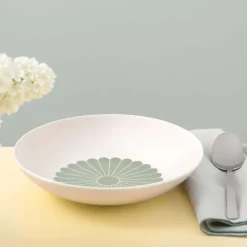 24 cm - Villeroy & Boch Fleur Piatto Fondo In Porcellana Premium Set 6 Pz