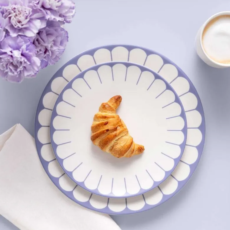 21.2 cm - Villeroy & Boch Fleur Piatto Dessert In Porcellana Premium Set 6 Pz