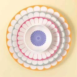 31.8 cm - Villeroy & Boch Fleur Piatto Presentazione In Porcellana Premium Set 6 Pz
