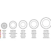 14.5 cm - Villeroy & Boch French Garden Fleurence Piattino Tazza Caffè-Tè In Porcellana Premium - Set 6 Pz