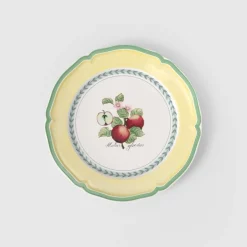 26.7 cm - Villeroy & Boch French Garden Valence Piatto Piano In Porcellana Premium - Set 6 Pz