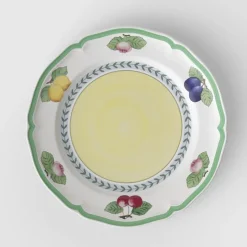 26.7 cm - Villeroy & Boch French Garden Fleurence Piatto Piano In Porcellana Premium - Set 6 Pz