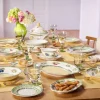 26.7 cm - Villeroy & Boch French Garden Orange Piatto Piano In Porcellana Premium - Set 6 Pz