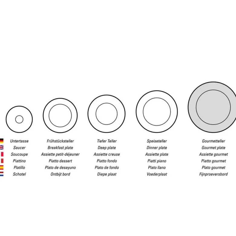 30 cm - Villeroy & Boch Mariefleur Basic Piatto Presentazione Gourmet In Porcellana Premium