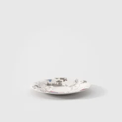 19 cm - Villeroy & Boch Mariefleur Gris Basic Piattino Tazza Cappuccino In Porcellana Premium - Set 6 Pz