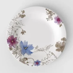 26.8 cm - Villeroy & Boch Mariefleur Gris Basic Piatto Piano In Porcellana Premium - Set 6 Pz
