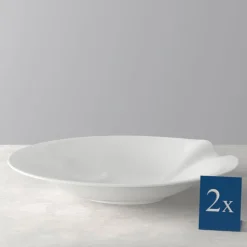 30.7 cm - Villeroy & Boch Pasta Passion Piatto Pasta In Porcellana - Set 2 Pz