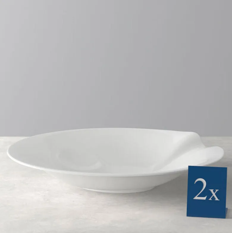 30.7 cm - Villeroy & Boch Pasta Passion Piatto Pasta In Porcellana - Set 2 Pz