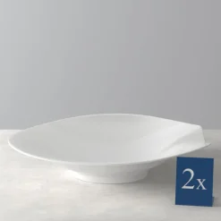 30.5 cm - Villeroy & Boch Pasta Passion Piatto Pasta In Porcellana - Set 2 Pz