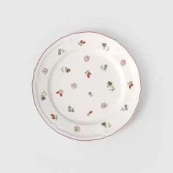 26.7 cm - Villeroy & Boch Petite Fleur Piatto Piano In Porcellana Premium - Set 6 Pz