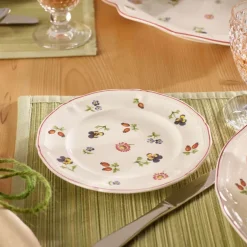 17.4 cm - Villeroy & Boch Petite Fleur Piatto Pane In Porcellana Premium - Set 6 Pz