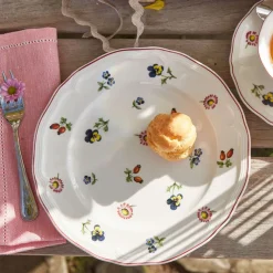 20.7 cm - Villeroy & Boch Petite Fleur Piatto Dessert In Porcellana Premium - Set 6 Pz