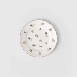 20.7 cm - Villeroy & Boch Petite Fleur Piatto Dessert In Porcellana Premium - Set 6 Pz
