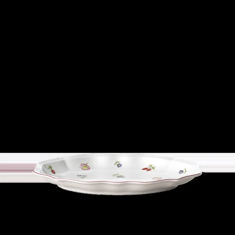 24 cm - Villeroy & Boch Petite Fleur Raviera Piatto Da Portata Ovale In Porcellana Premium