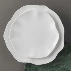 22 cm - Villeroy & Boch Pura Piatto Dessert In Porcellana Premium - Set 6 Pz