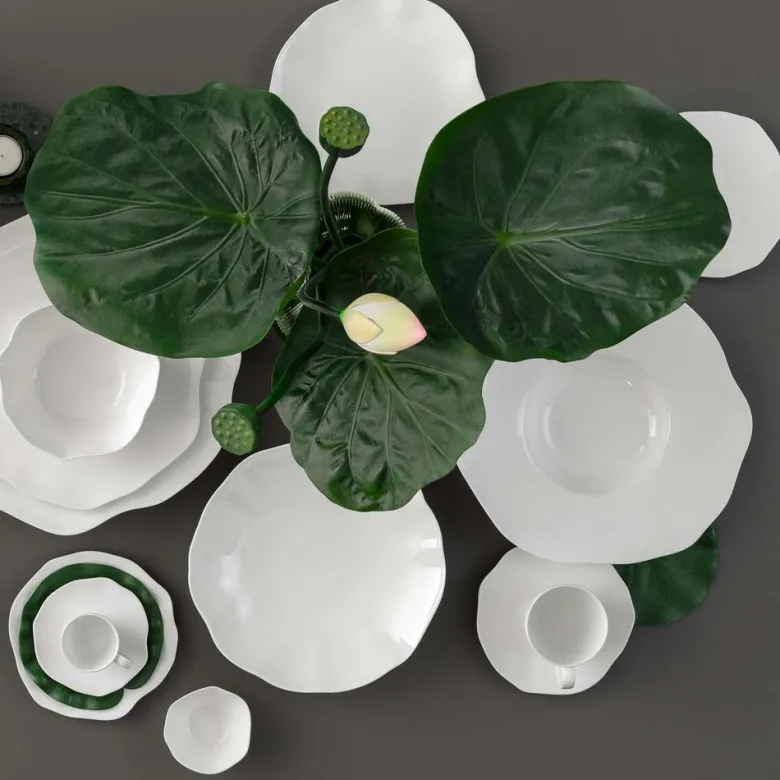 32.1 cm - Villeroy & Boch Pura Piatto Presentazione Gourmet In Porcellana Premium
