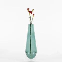 35 cm - Zafferano Conosfera Vaso Fiori In Vetro Borosilicato