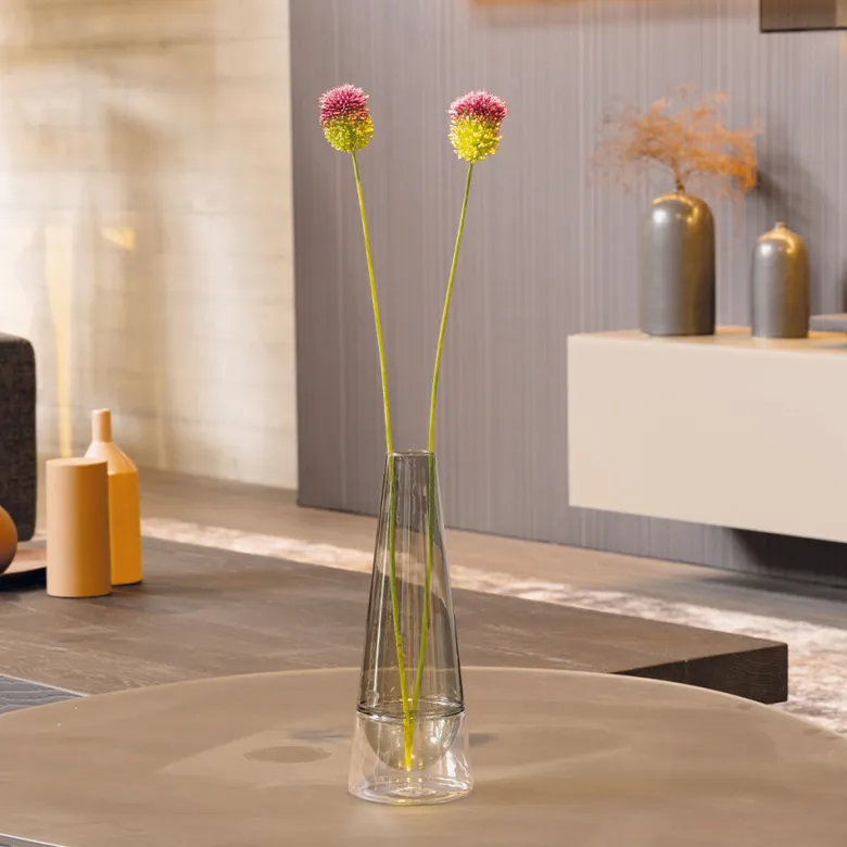 30 cm - Zafferano Conosfera Vaso Fiori In Vetro Borosilicato