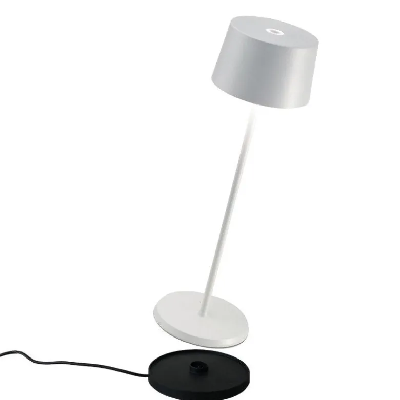 35 cm - Zafferano Olivia Lampada Da Tavolo