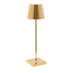 38 cm - Zafferano Poldina Lampada Da Tavolo