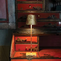 38 cm - Zafferano Poldina Lampada Da Tavolo