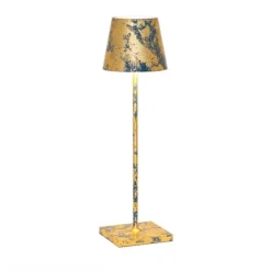 38 cm - Zafferano Poldina Lampada Da Tavolo