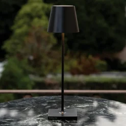 38 cm - Zafferano Poldina Lampada Da Tavolo